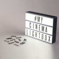 A3/A4/A5 size led cinematic lightbox in advertising cinema light boxes